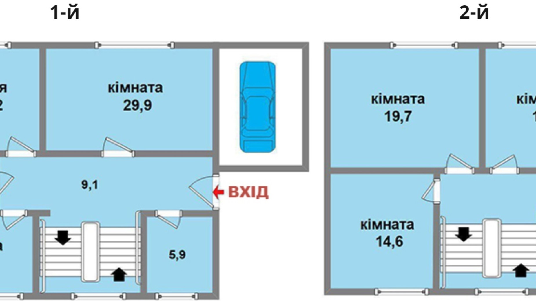 Планировка коттеджа в КГ Ledovskiy 200 м², фото 591195