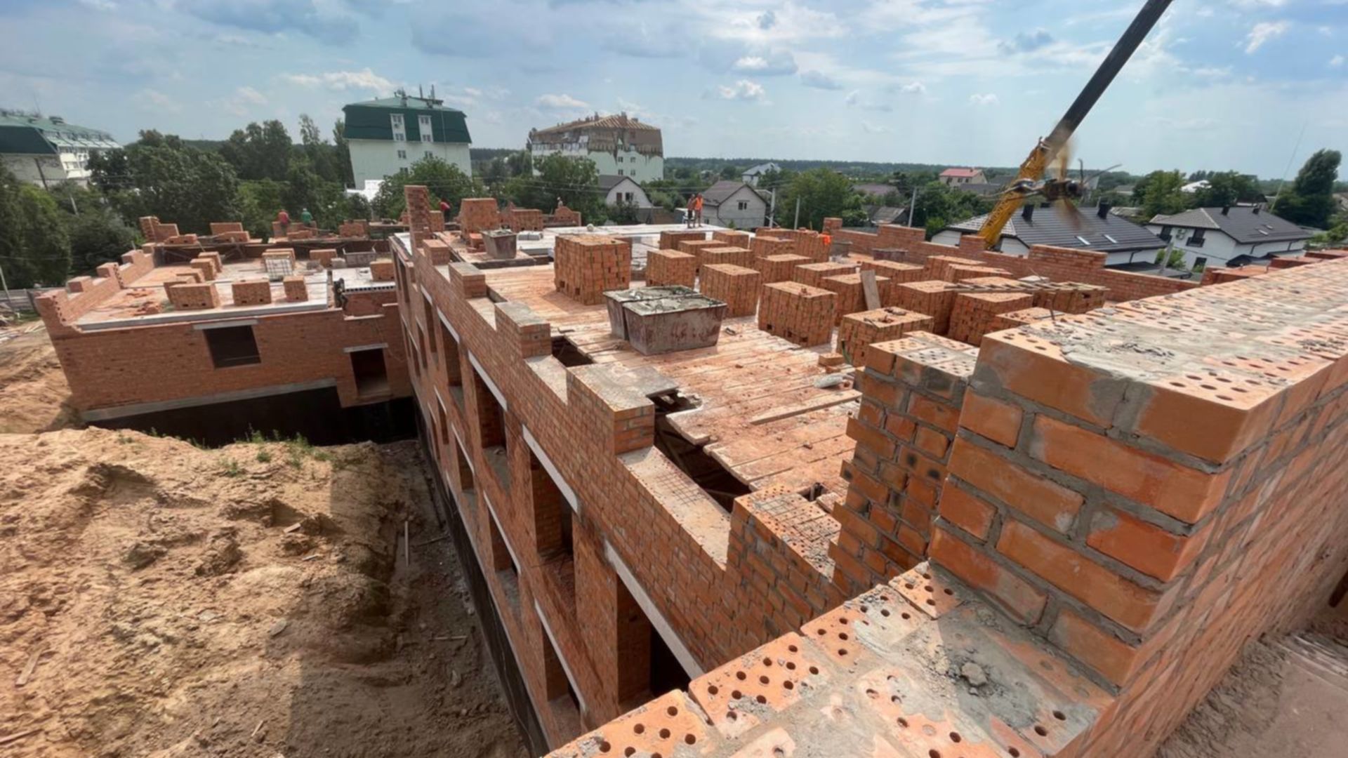 Станом на липень 2023 року ЖК Міланж хід будівництва фото 591227