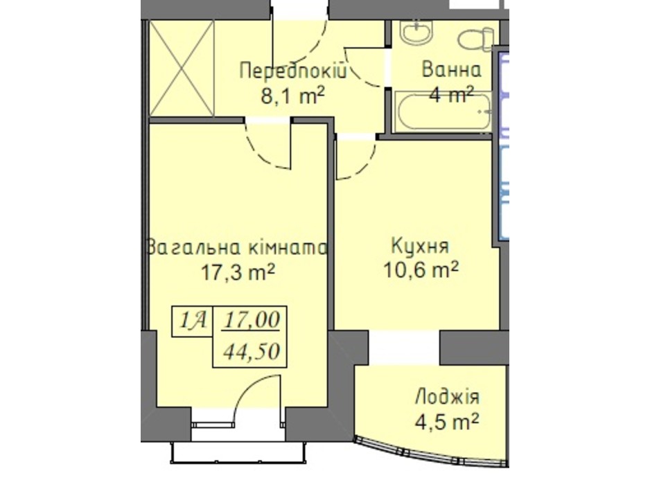 ЖК Намистинка планування 7 ЖК Намистинка планування 7