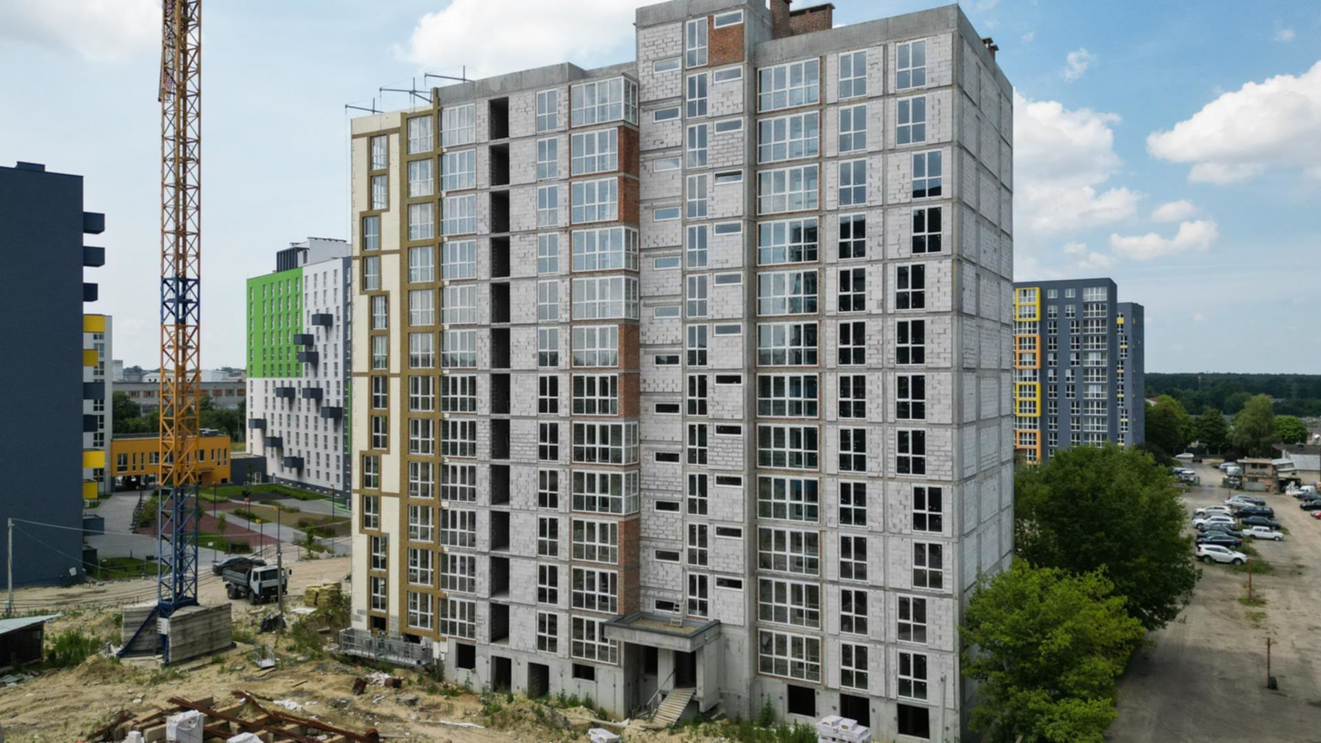 Станом на червень 2023 року ЖК Ріел Сіті хід будівництва фото 591844