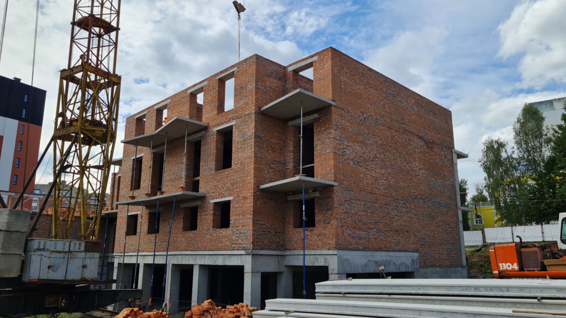 Состоянием на август 2023 года ЖК Argo ход строительства фото 593388