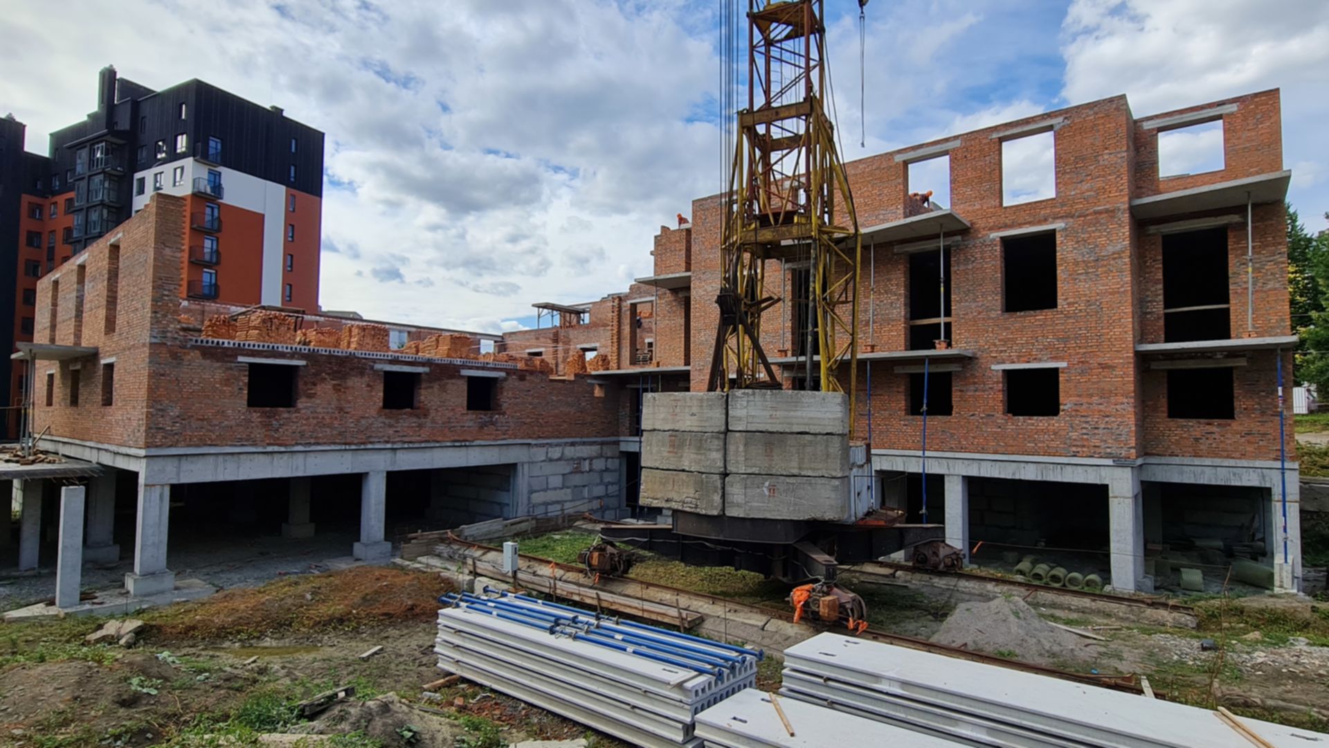 Состоянием на август 2023 года ЖК Argo ход строительства фото 593396