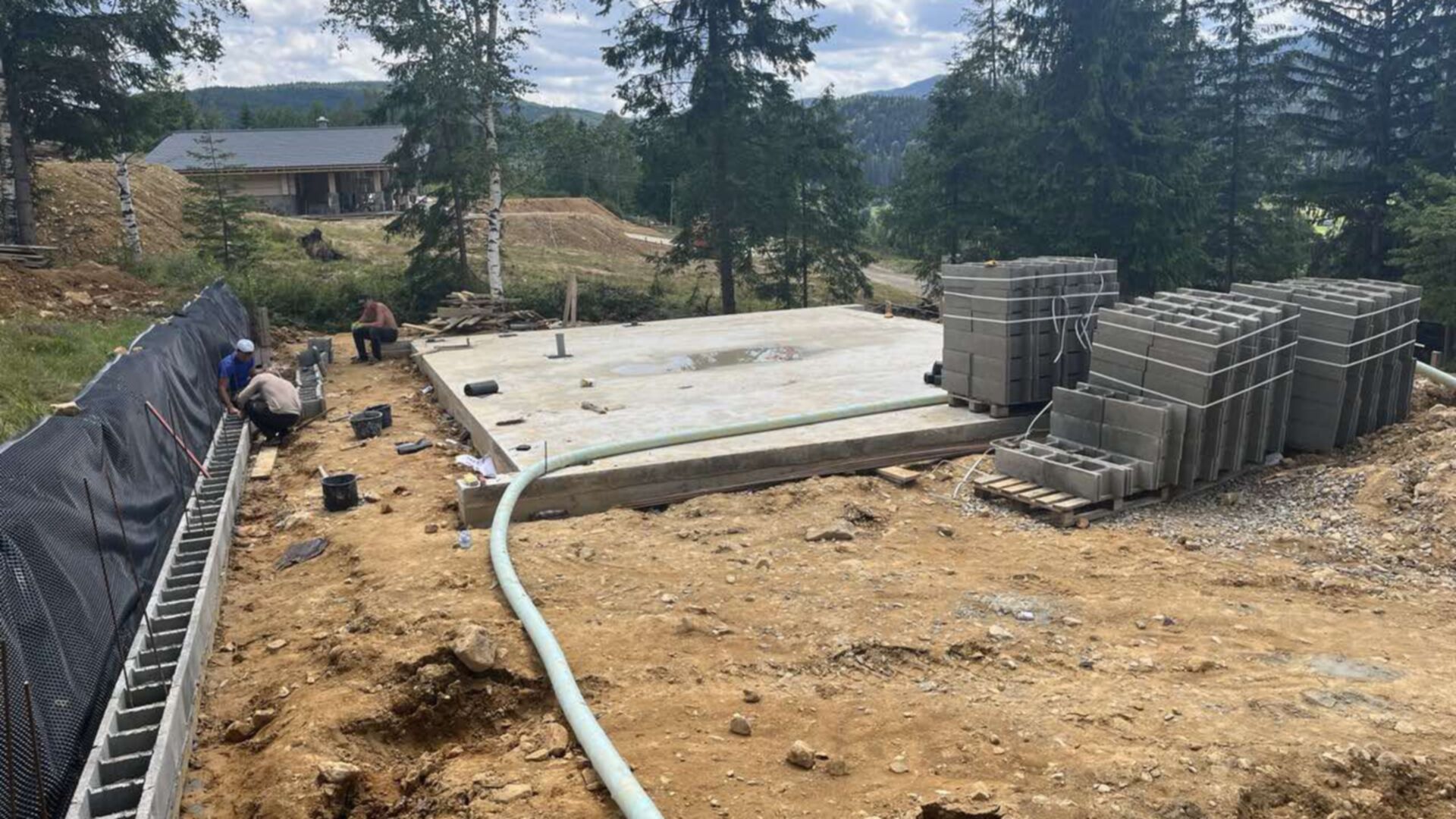 КМ Greenhill chalet хід будівництва фото 593866