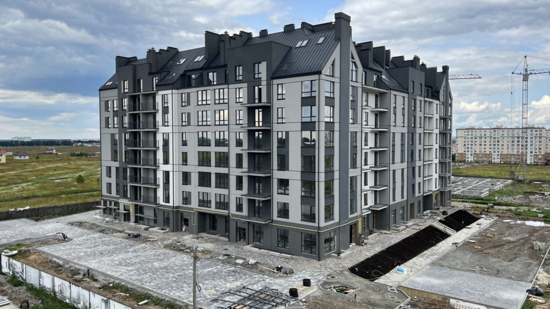 Состоянием на июнь 2023 года ЖК Park Residence ход строительства фото 594692