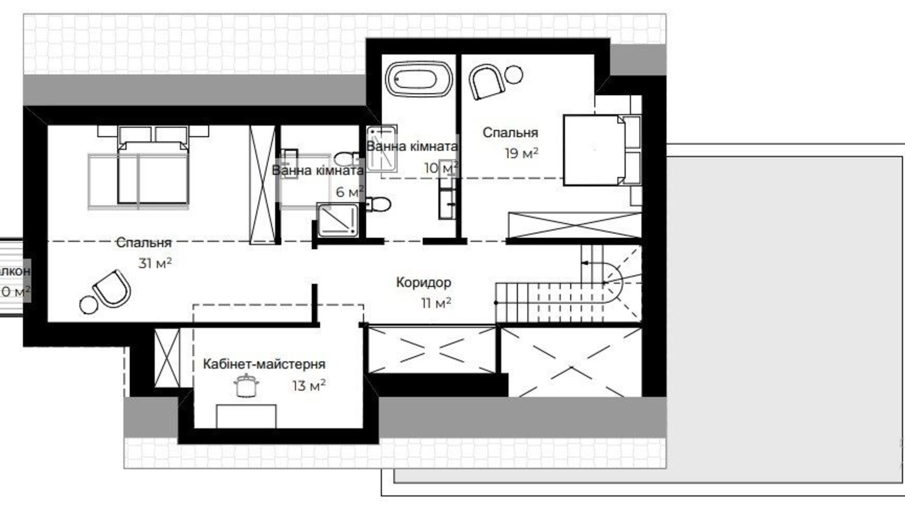Планування котеджу в КМ Mulberry Homes 174 м², фото 594756