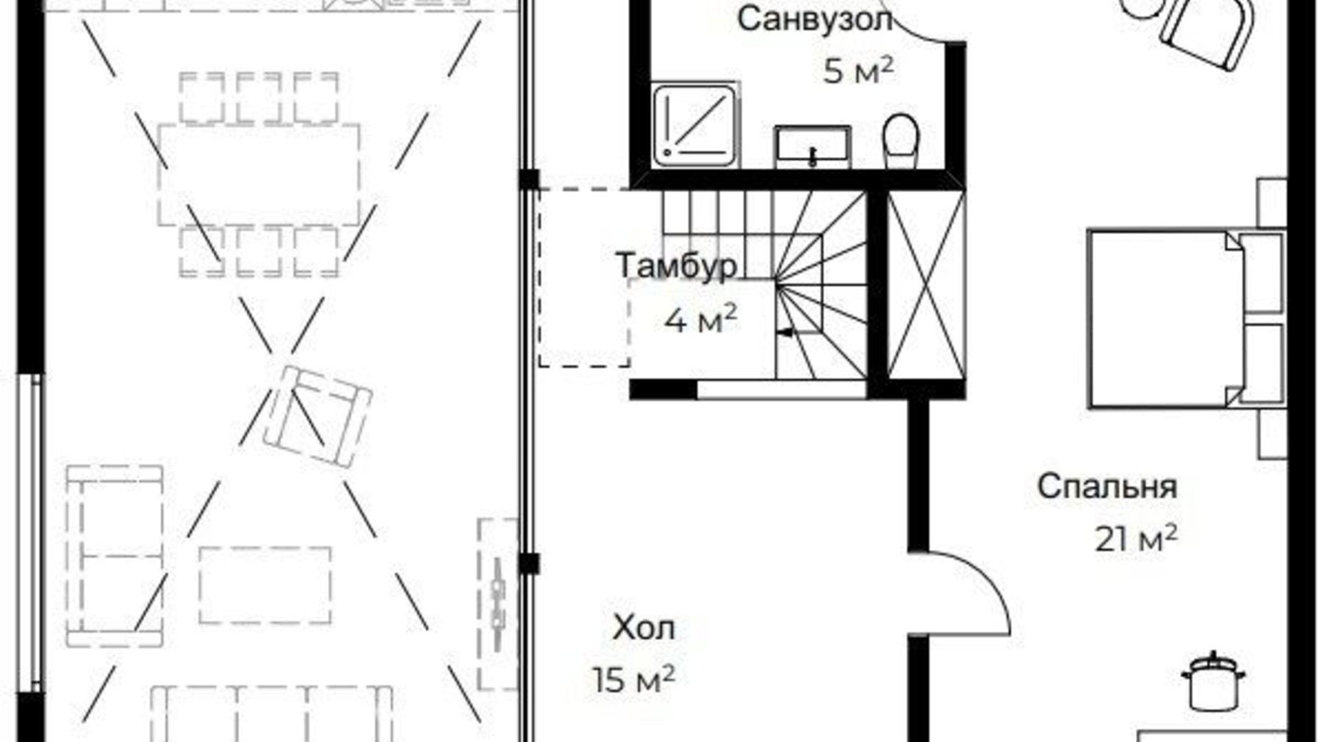 Планування котеджу в КМ Mulberry Homes 213 м², фото 594759