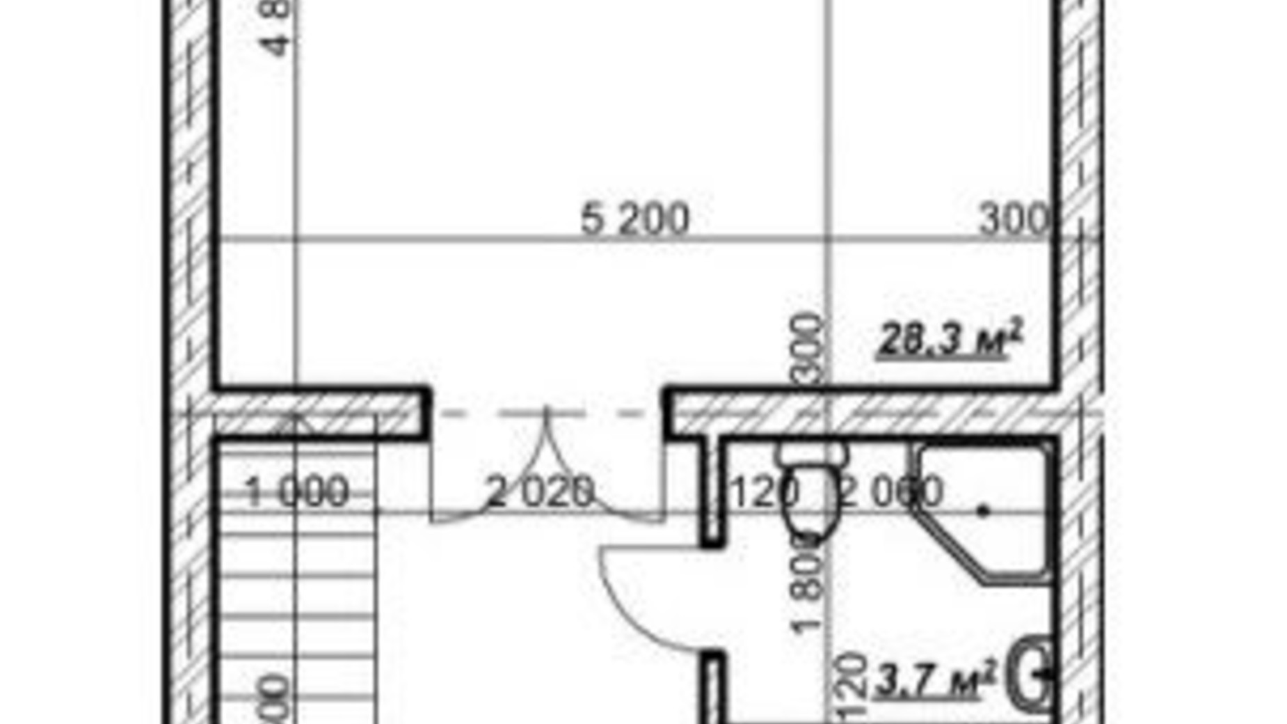 Планировка таунхауса в КГ Лісове-2 115 м², фото 595519