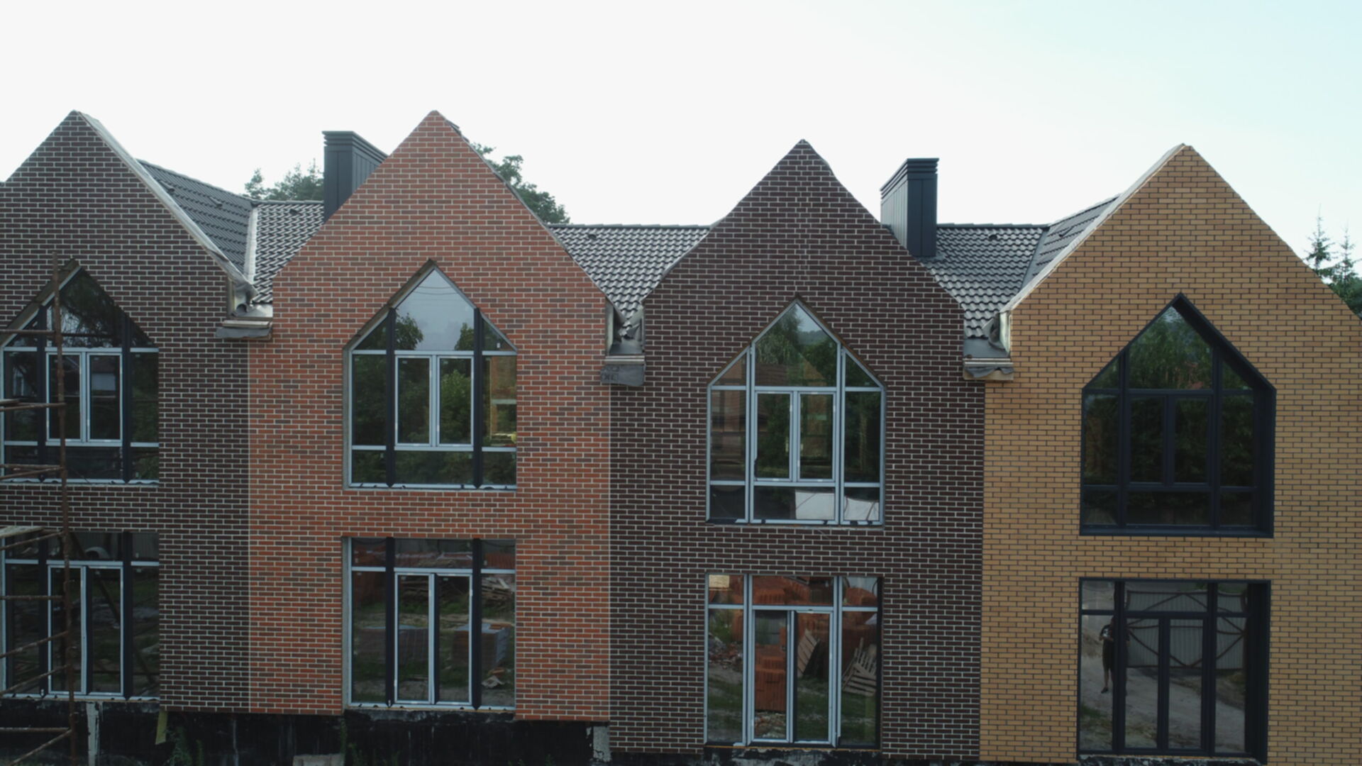 Состоянием на август 2023 года Таунхаус Fort Homes ход строительства фото 596371