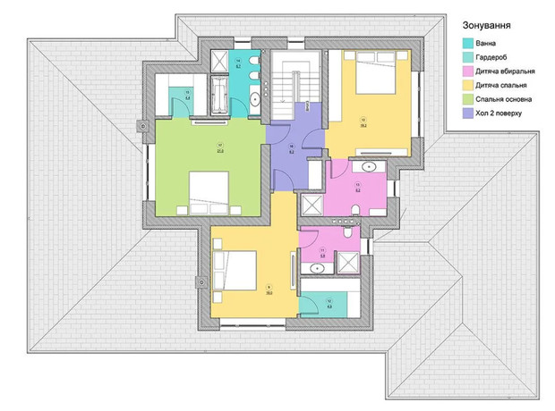 КМ Вітаград: планування 4-кімнатної квартири 245 м²