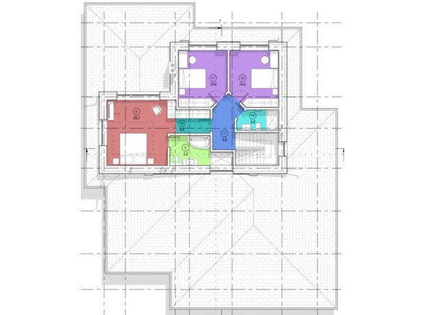 КМ Вітаград: планування 4-кімнатної квартири 215 м²