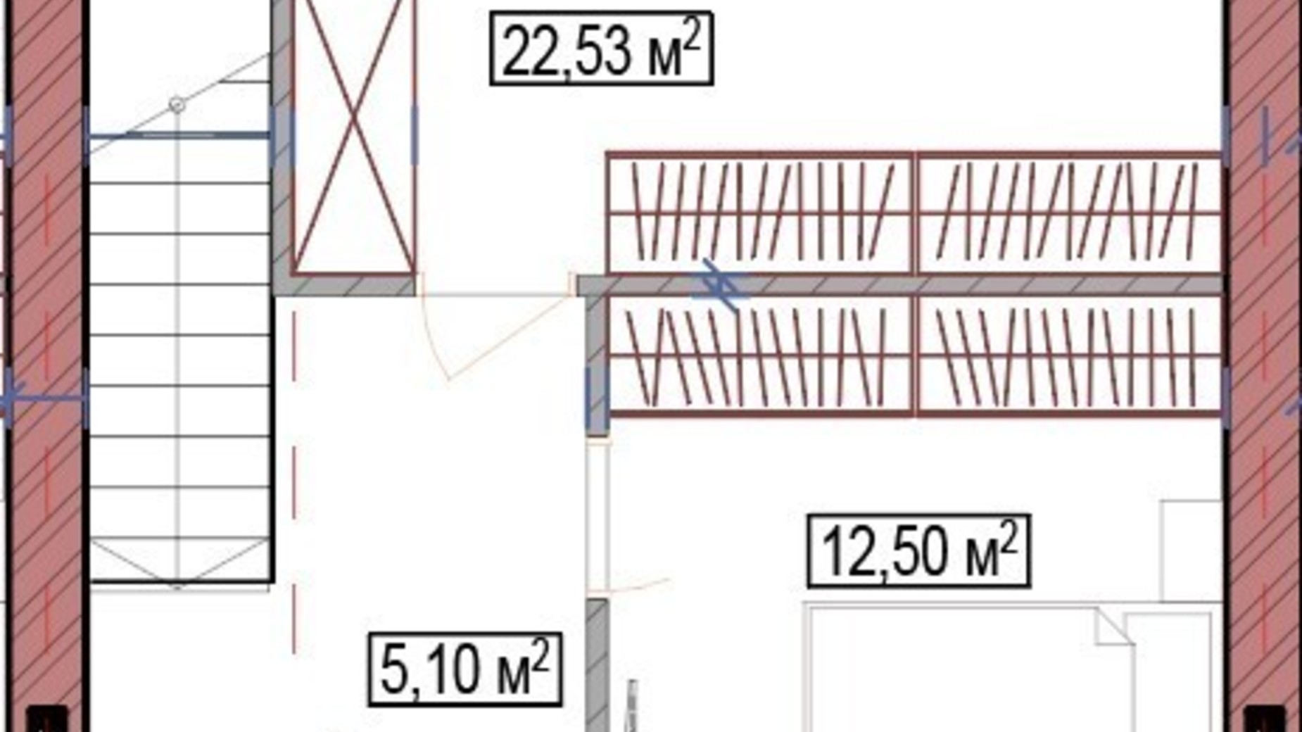 Планировка таунхауса в Таунхаус Green Home 90.5 м², фото 596858