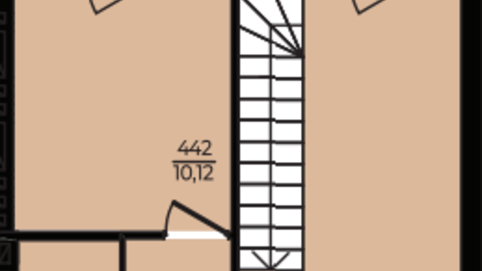 Планировка 2-комнатной квартиры в ЖК Эдем 81.21 м², фото 598877