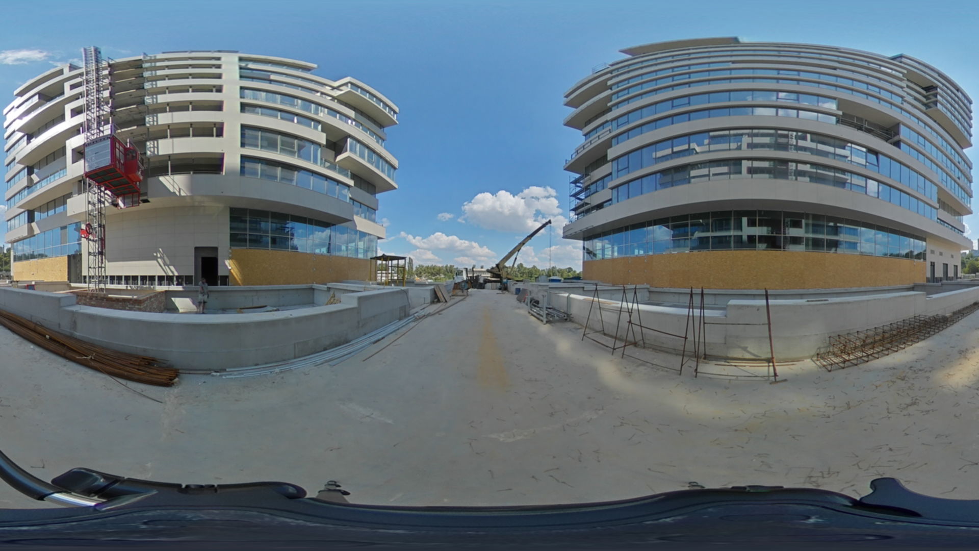 Состоянием на август 2023 года Апарт-комплекс Port City ход строительства фото 599061