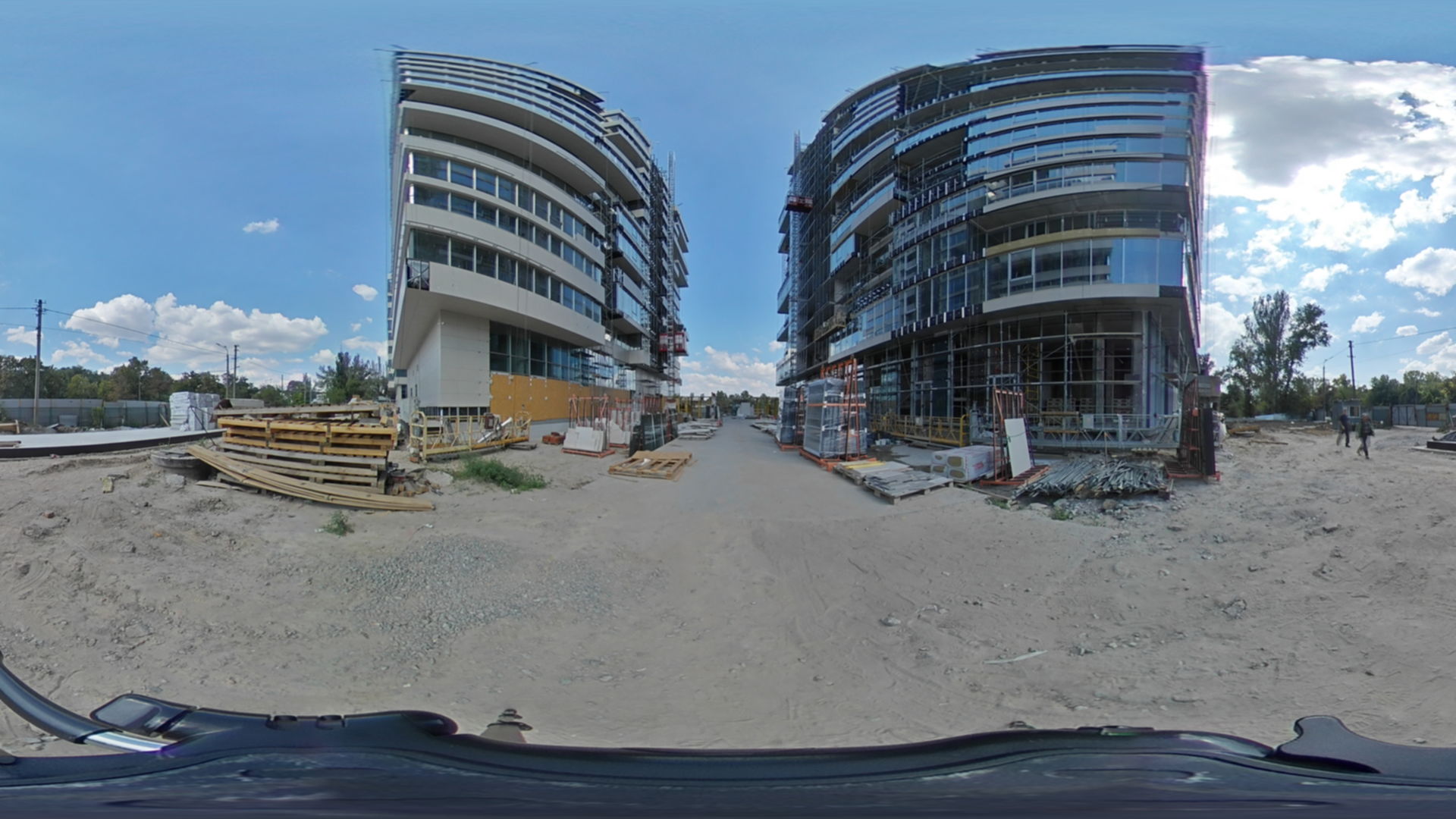 Состоянием на август 2023 года Апарт-комплекс Port City ход строительства фото 599071