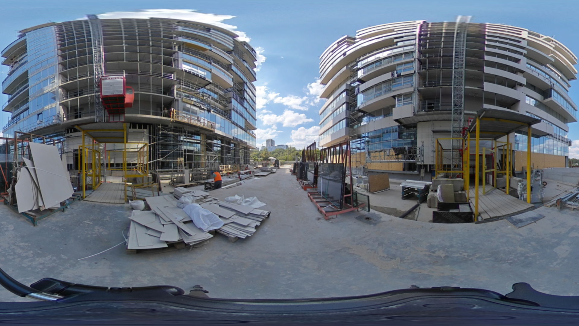 Состоянием на август 2023 года Апарт-комплекс Port City ход строительства фото 599072