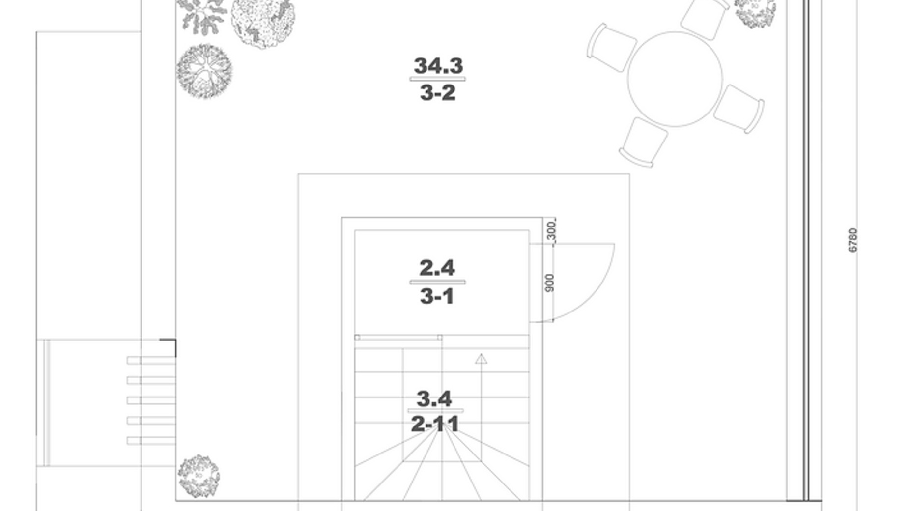 Планування таунхауса в Таунхаус Lisopark 126.9 м², фото 599568