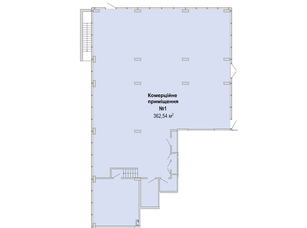 Апарт-комплекс Port City: планування приміщення 362.54 м²