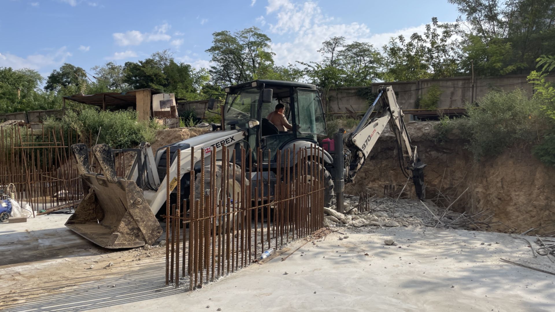 Состоянием на август 2023 года БЦ PlatOn ход строительства фото 600748