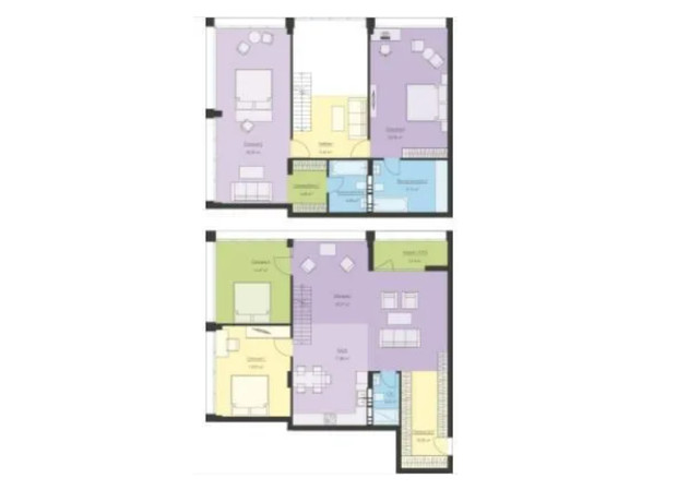 ЖК Новый Подол: планировка 4-комнатной квартиры 179.56 м²