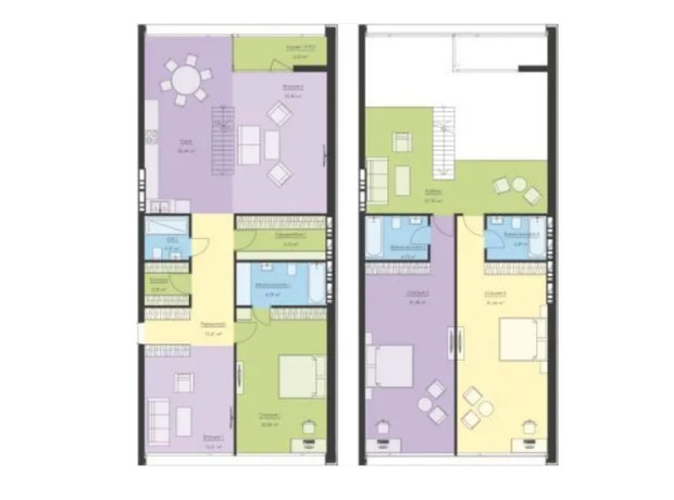 ЖК Новий Поділ: планування 5-кімнатної квартири 216.93 м²