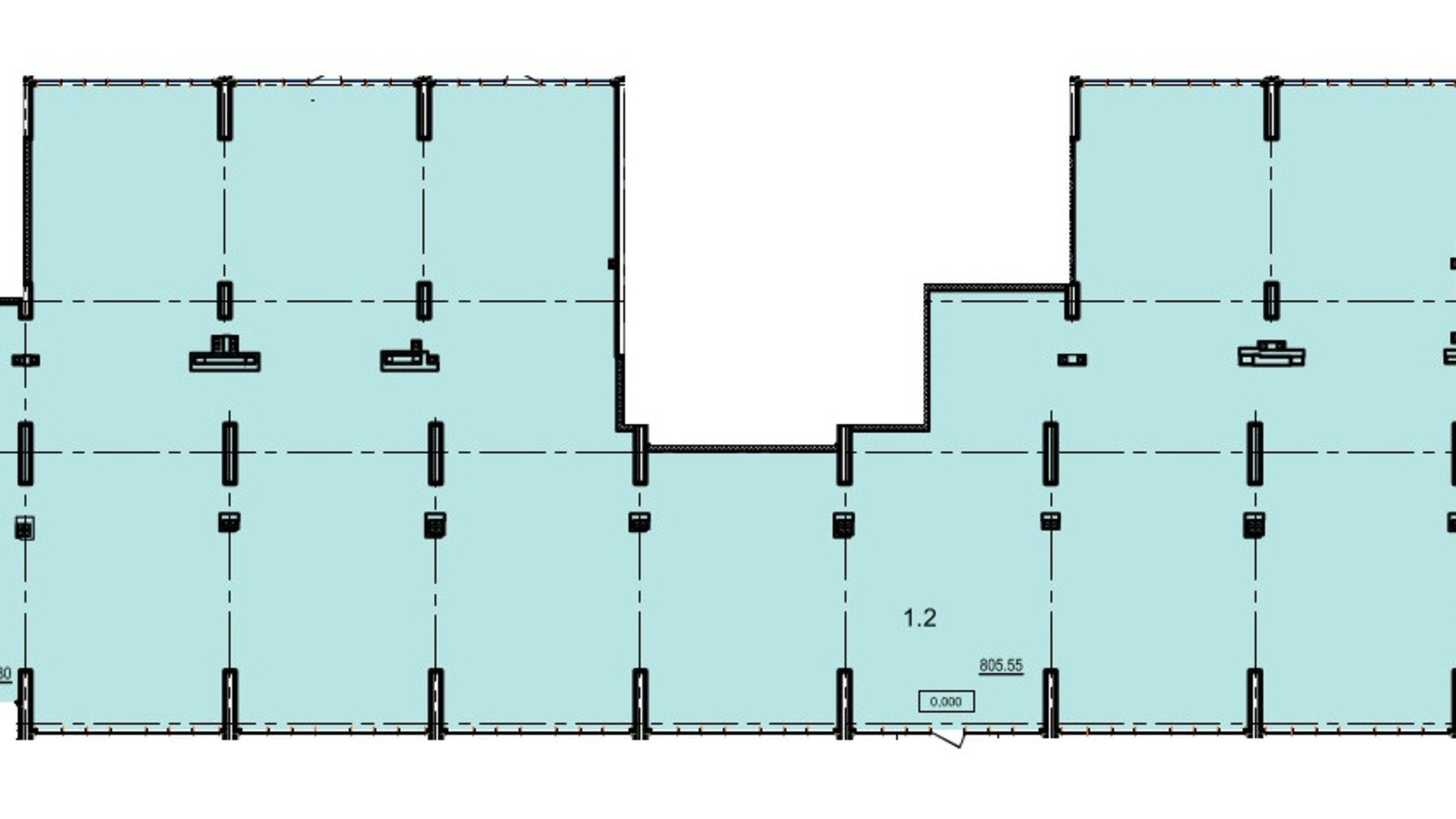 Планировка помещения в Апарт-Комплекс Калипсо 754.28 м², фото 602167