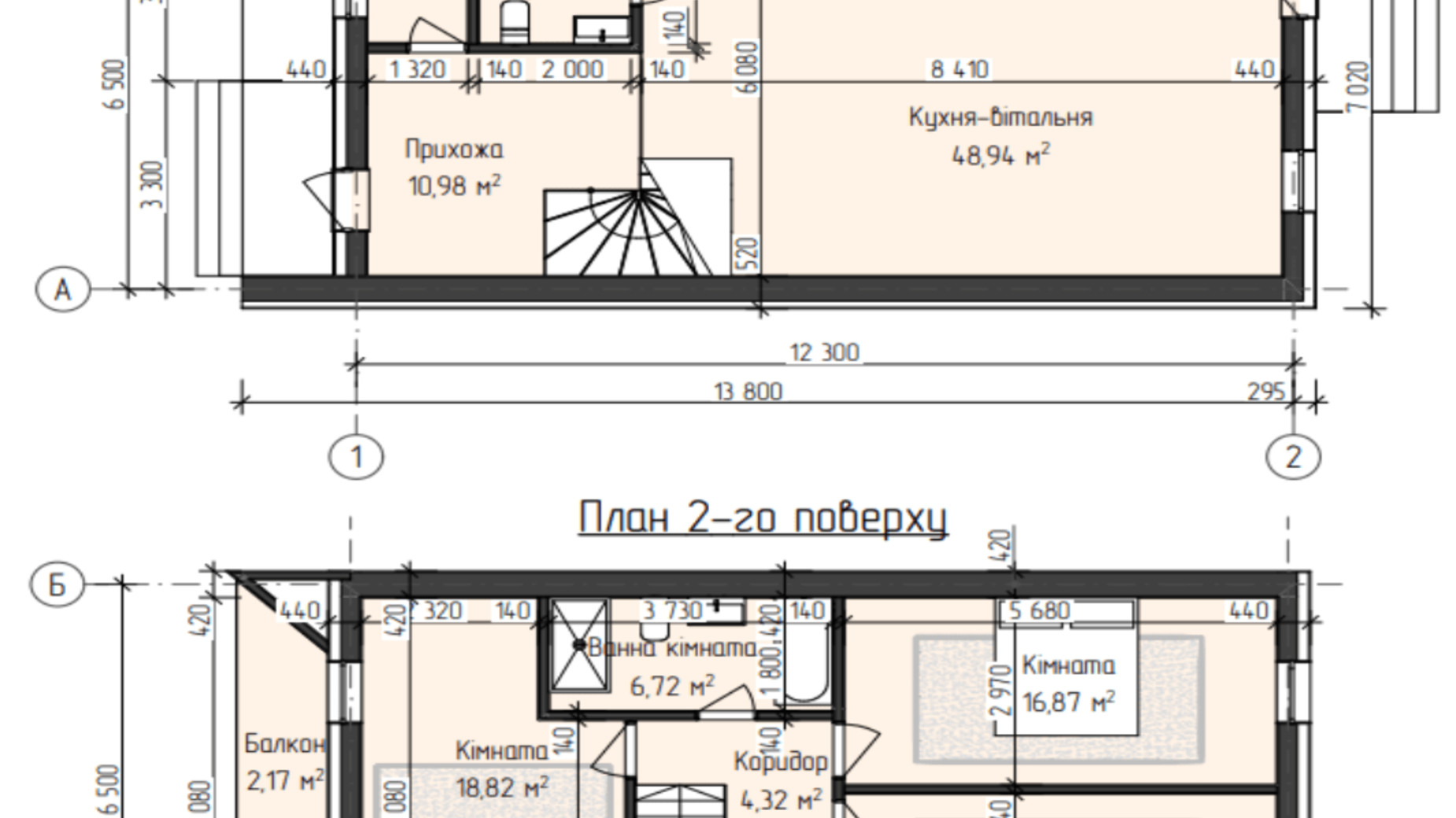 Планировка коттеджа в Коттеджный городок Cozy House 130 м², фото 604497