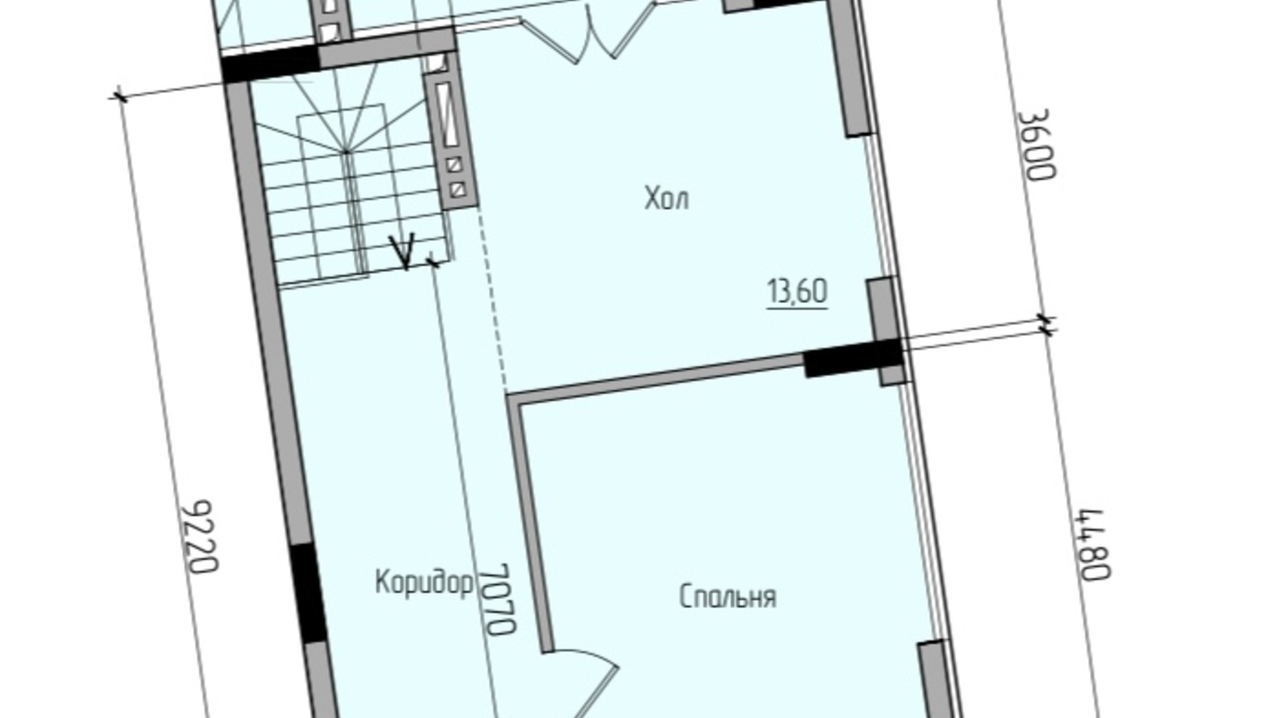 Планировка 4-комнатной квартиры в ЖК Comfort Hall 150.6 м², фото 608027