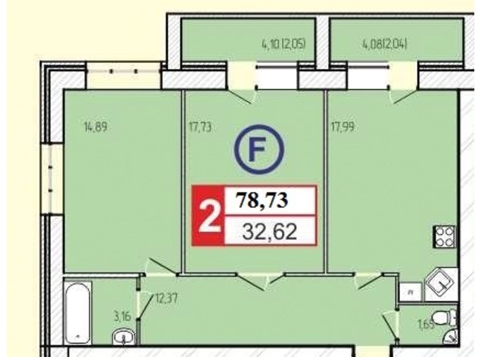 ЖК «777» планування 12 ЖК «777» планування 12