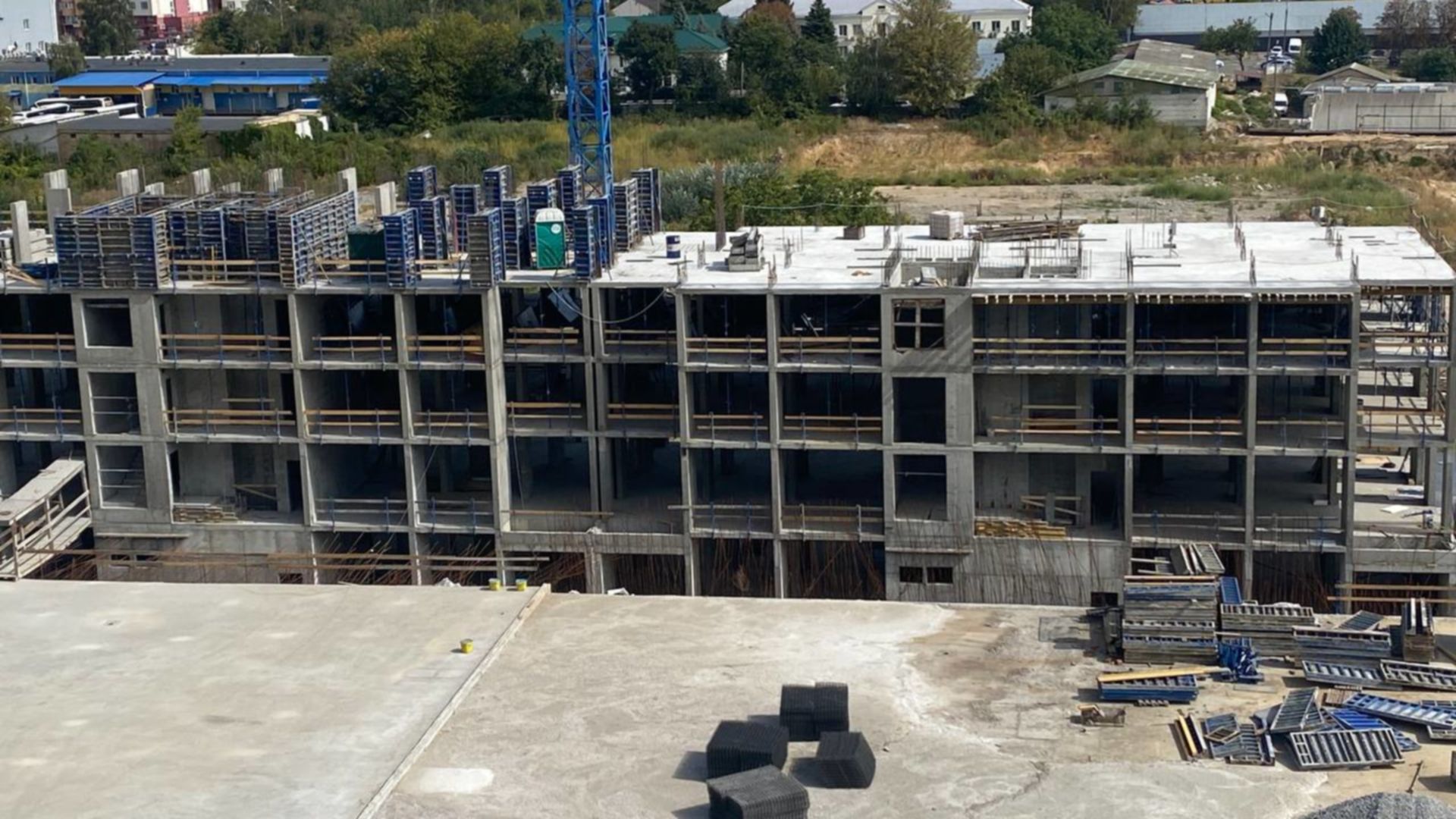 Состоянием на август 2023 года ЖК Sky Avenue ход строительства фото 609301