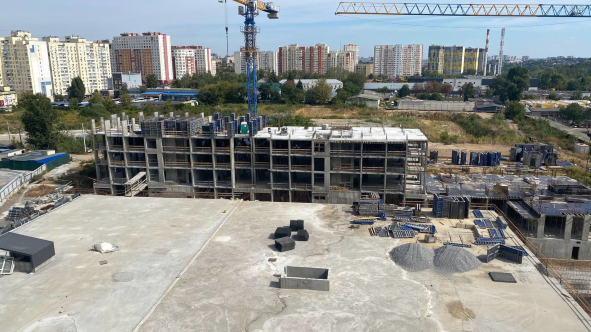 Состоянием на август 2023 года ЖК Sky Avenue ход строительства фото 609304