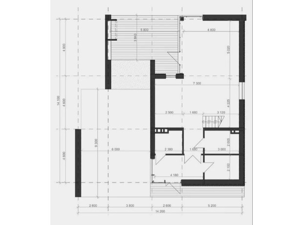 КМ Shepit Villas: планування 3-кімнатної квартири 216 м²