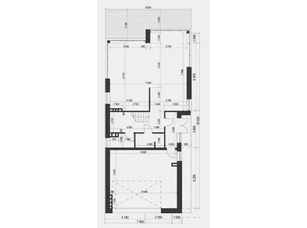 КМ Shepit Villas: планування 3-кімнатної квартири 239 м²