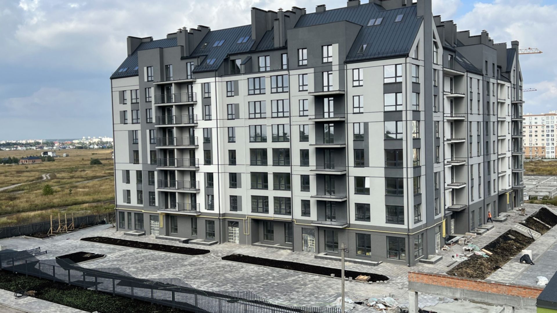 Состоянием на август 2023 года ЖК Park Residence ход строительства фото 612399