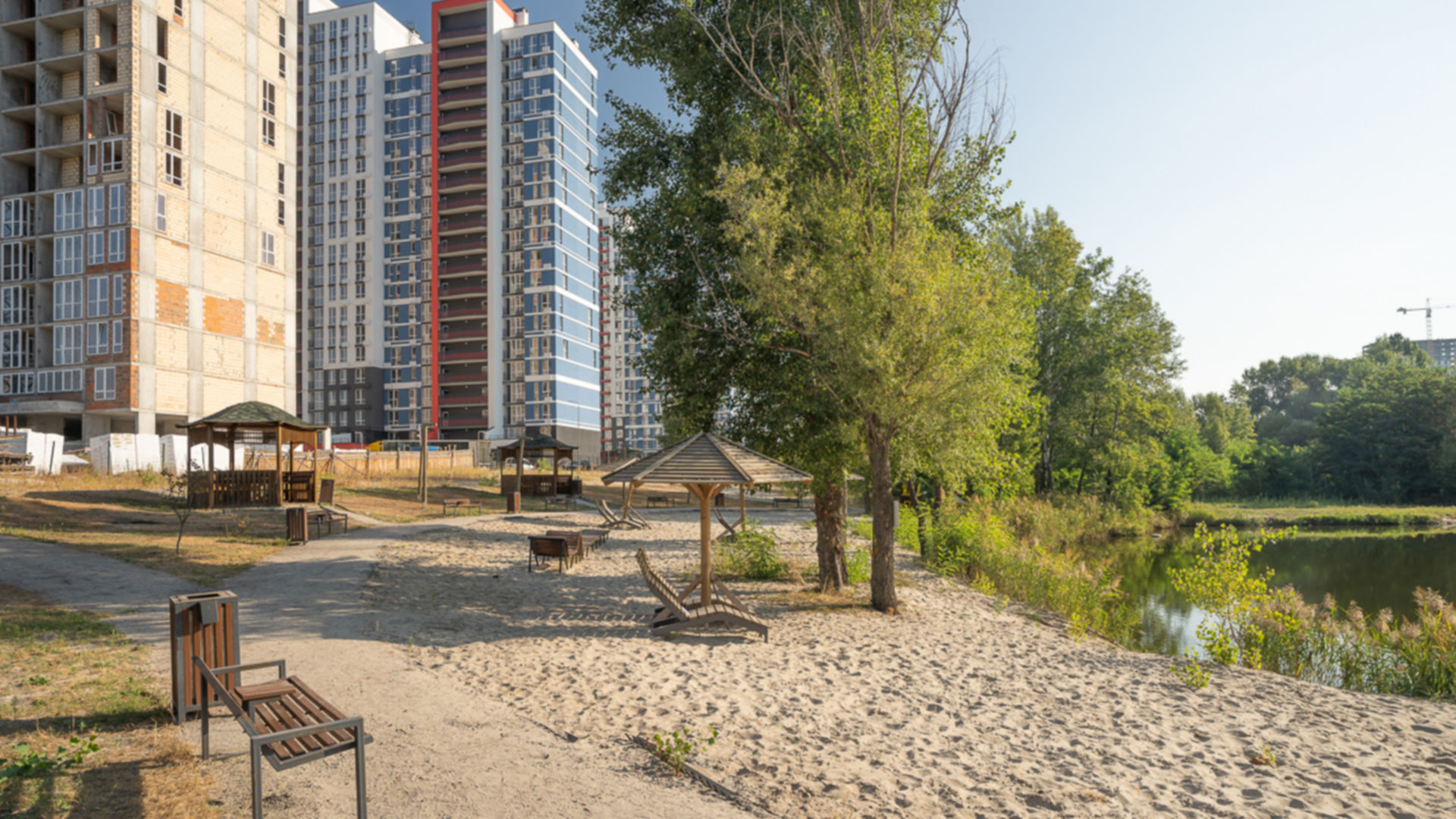 Состоянием на август 2023 года ЖК Park Residence ход строительства фото 612446