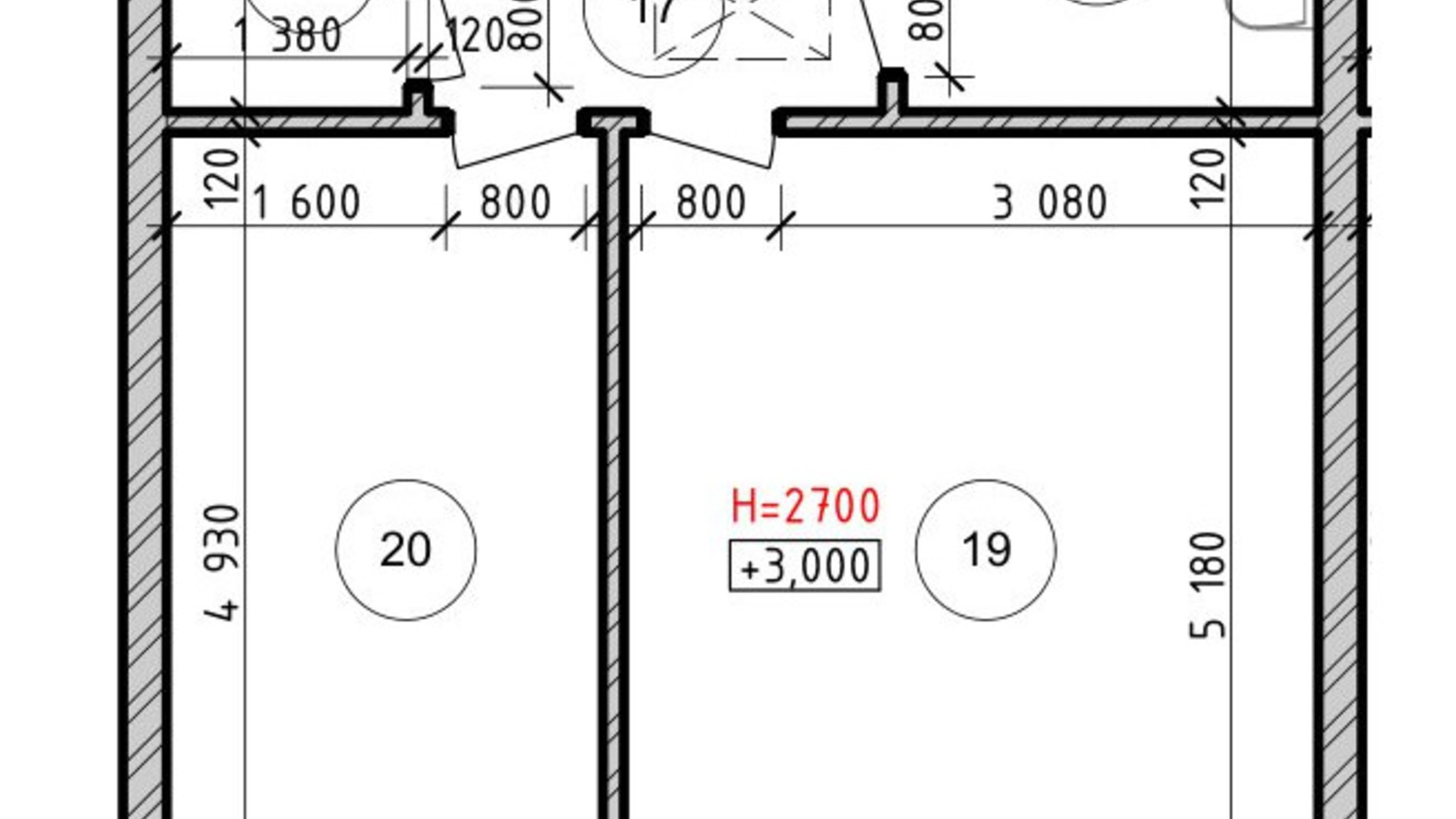 Планировка таунхауса в Таунхаус Царское село-2 105 м², фото 612612