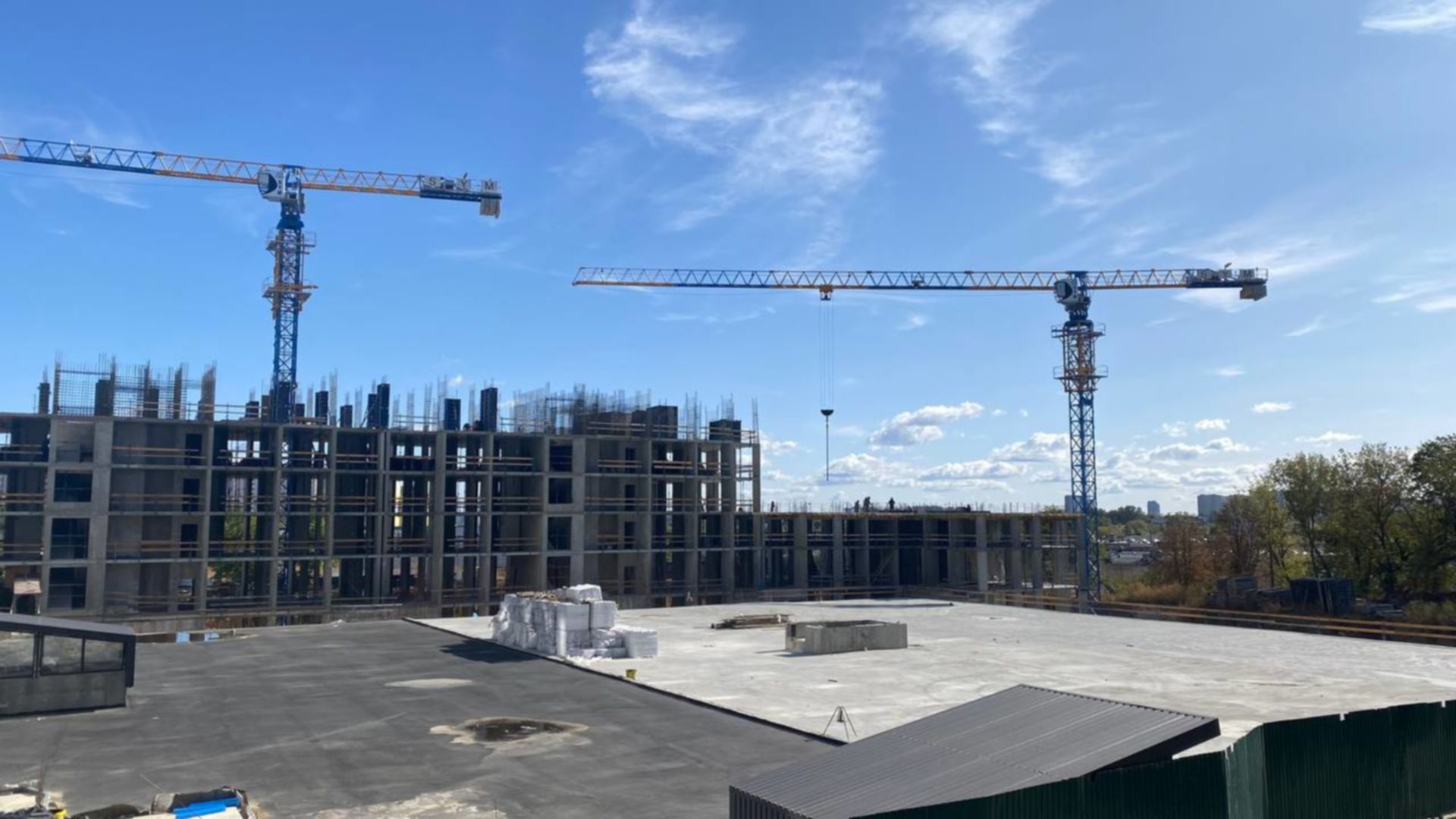 Состоянием на сентябрь 2023 года ЖК Sky Avenue ход строительства фото 613627
