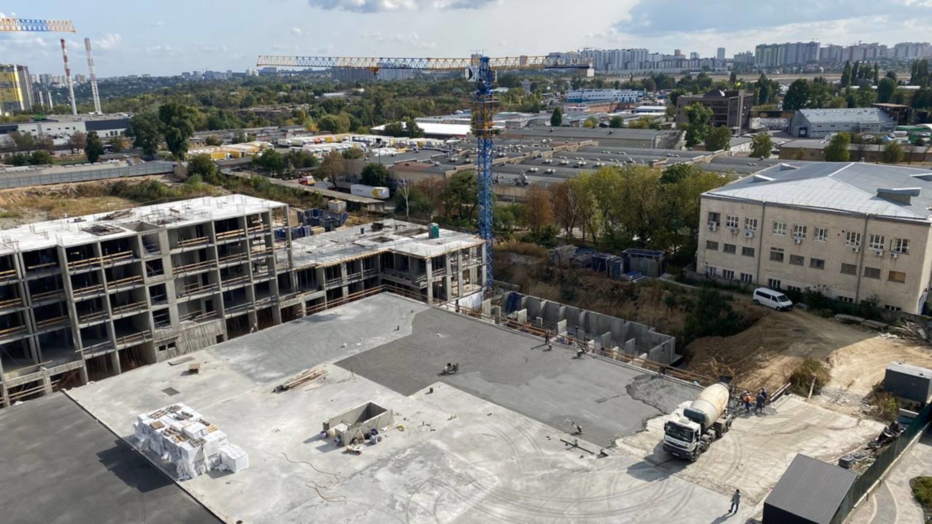 Состоянием на сентябрь 2023 года ЖК Sky Avenue ход строительства фото 613632