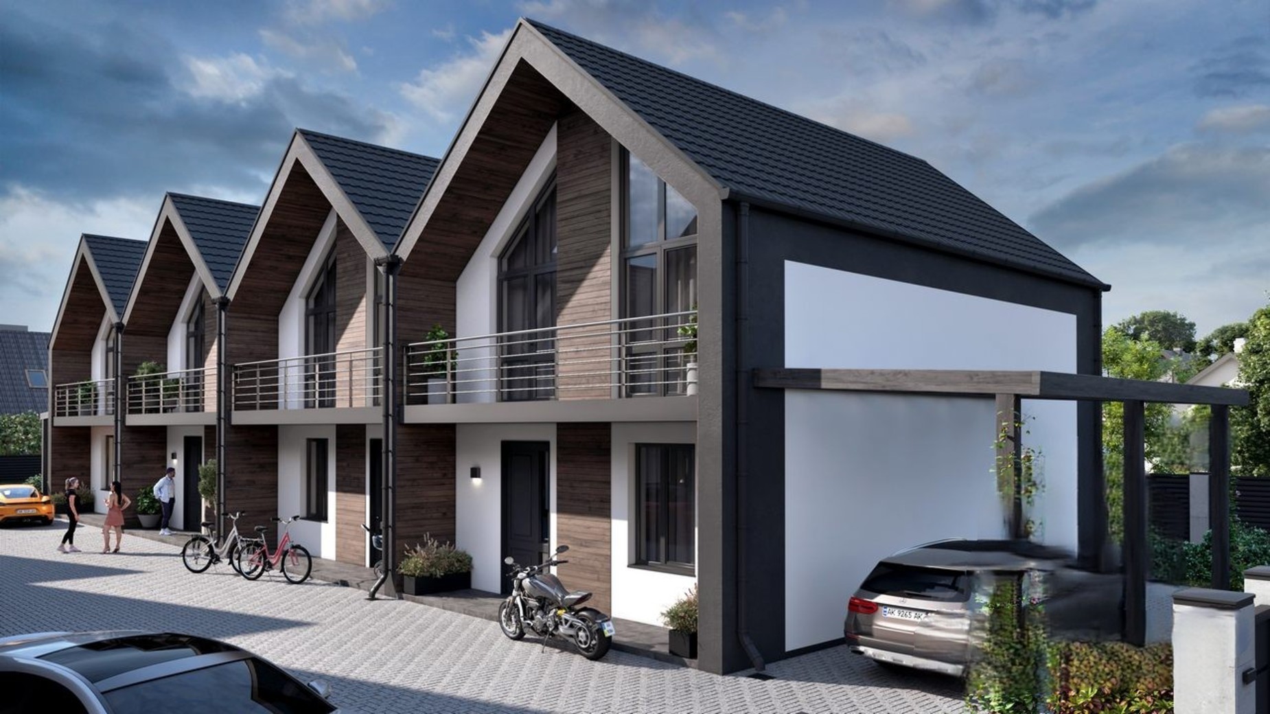 Таунхаус Скандинавія  фото 618821