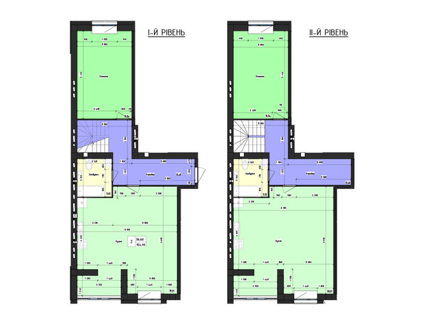 ЖК Парус: планировка 3-комнатной квартиры 152.11 м²