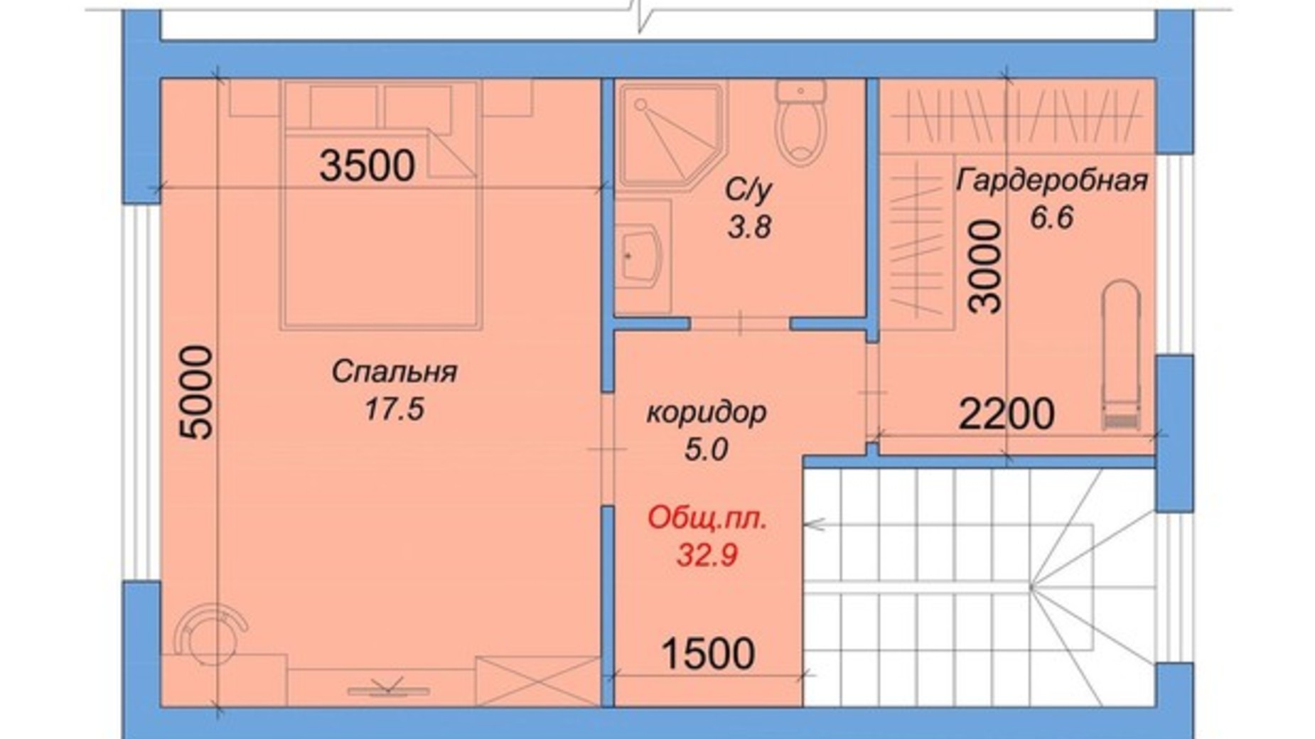 Планування таунхауса в Таунхаус Harmony 6 119 м², фото 619804