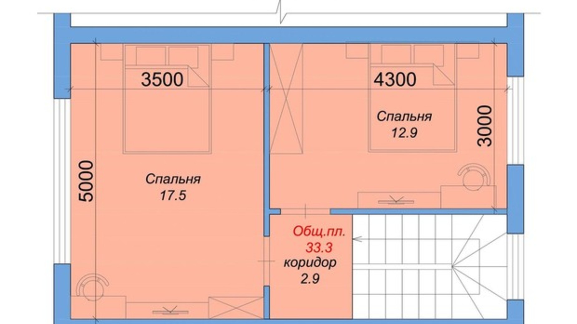 Планування таунхауса в Таунхаус Harmony 6 119 м², фото 619805