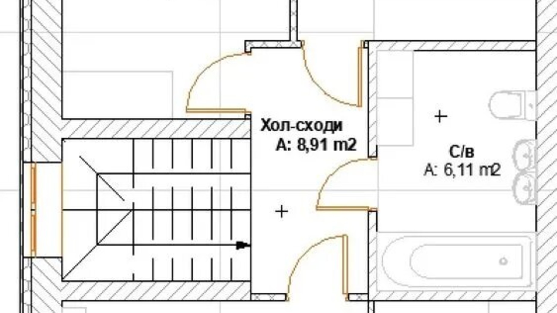 Планировка дуплекса в Дуплекс Green Woods 118 м², фото 621461