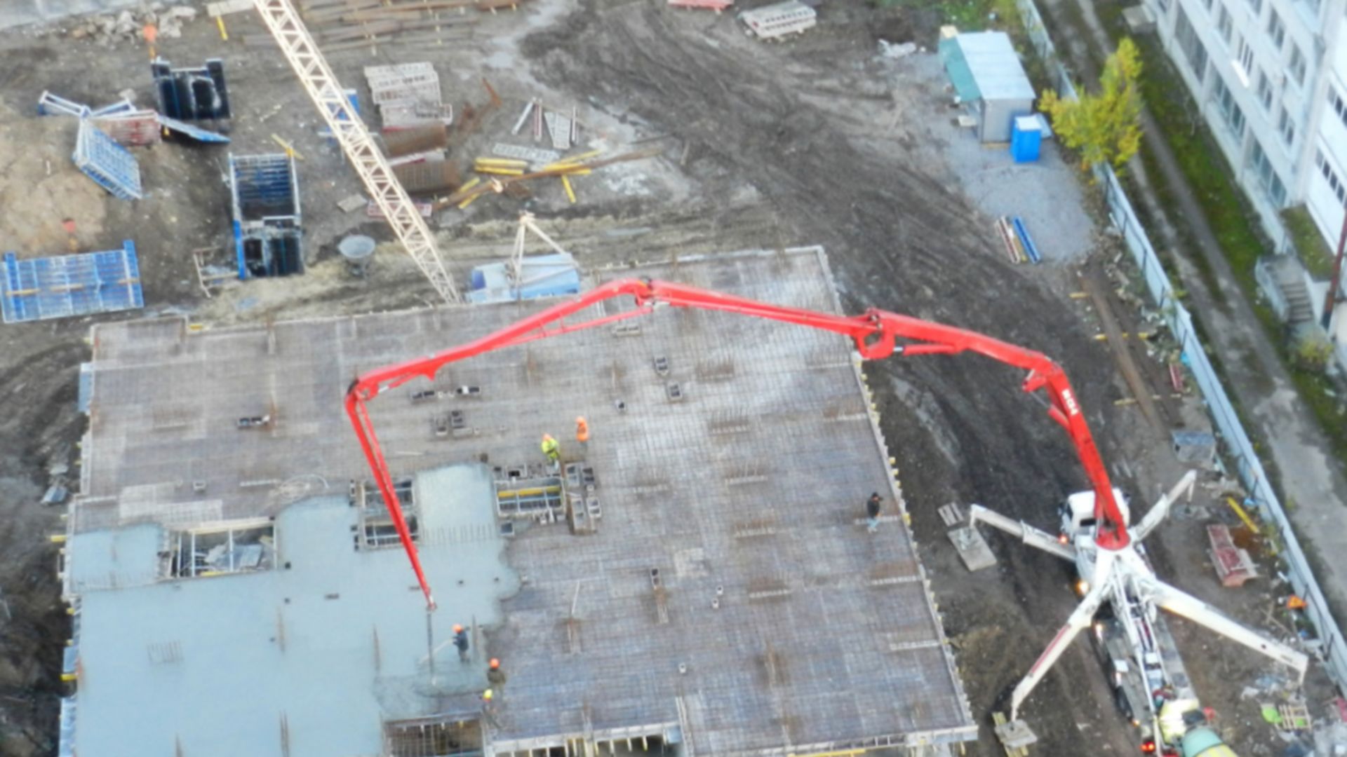 Состоянием на октябрь 2023 года ЖК Авеню 42 ход строительства фото 627352