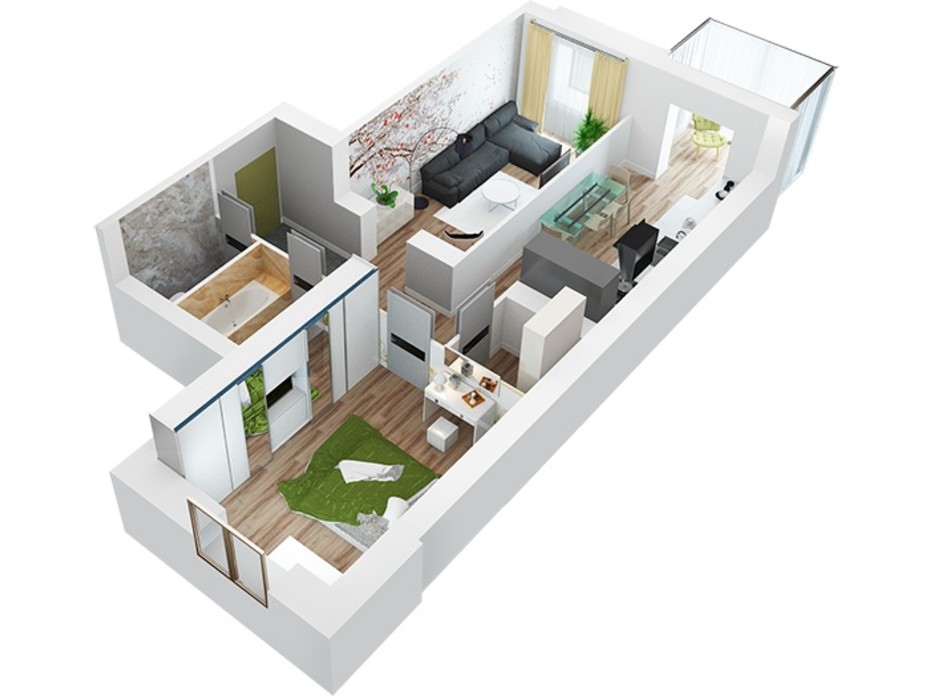 Планування 2-кімнатної квартири в ЖК Ковалівський 83.8 м², фото 62771 Планування 2-кімнатної квартири в ЖК Ковалівський 83.8 м², фото 62771