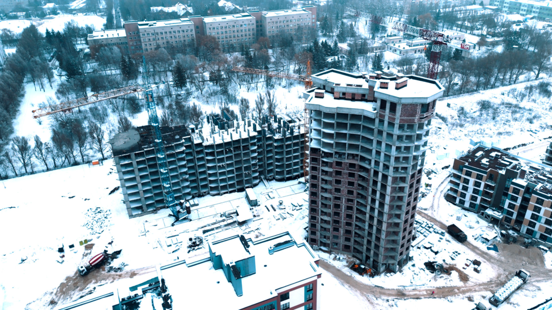 ЖК Варшавский микрорайон, 7 очередь ход строительства фото 631144