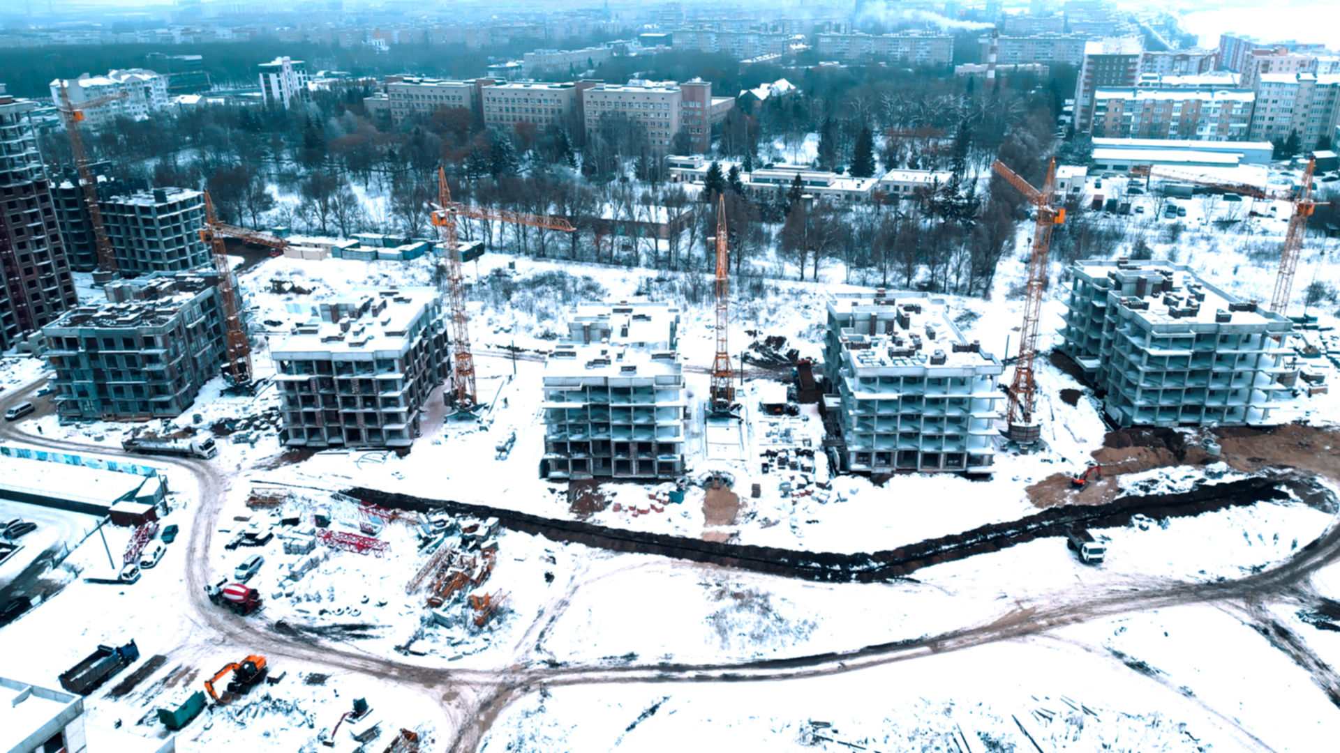 ЖК Варшавский deluxe ход строительства фото 631147