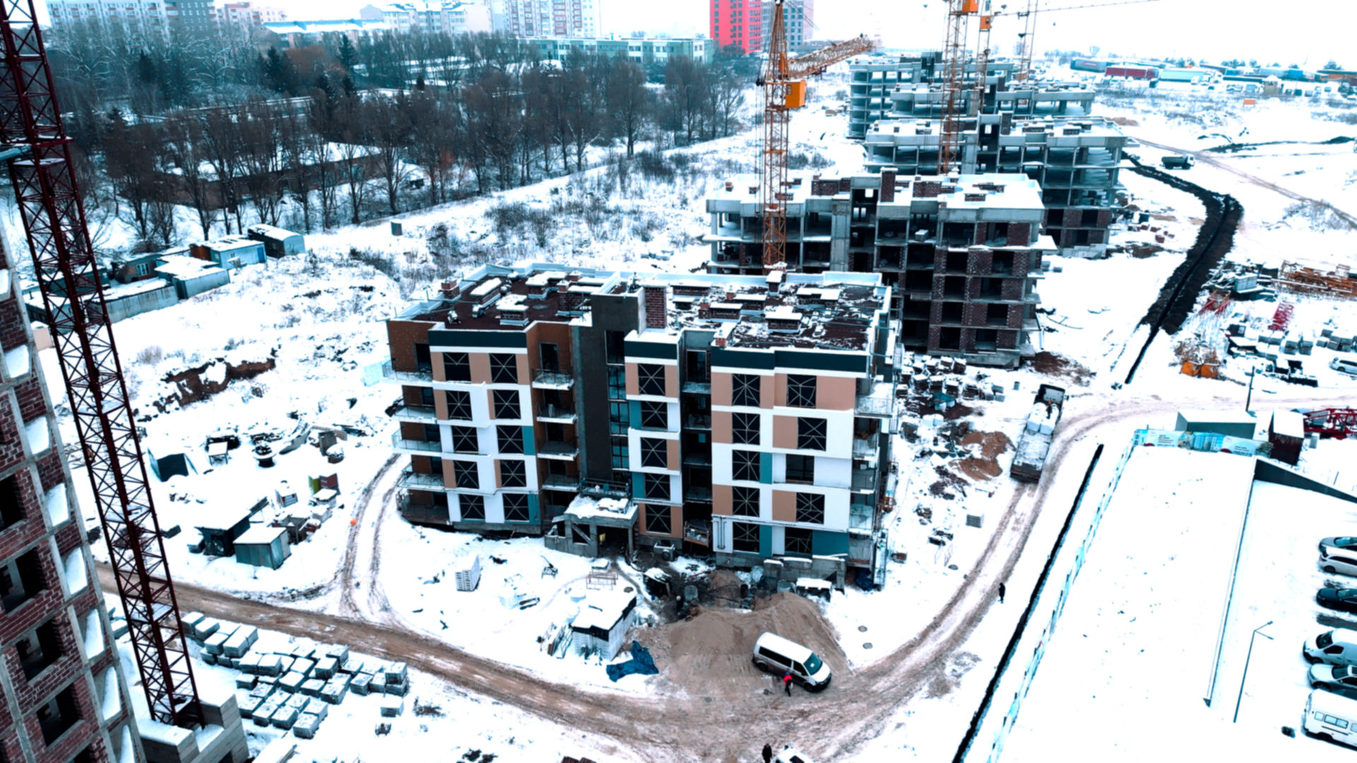 ЖК Варшавский deluxe ход строительства фото 631151