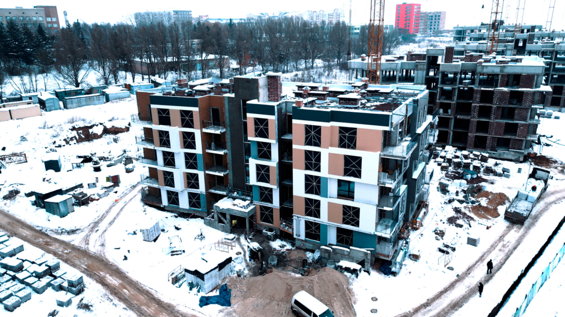 ЖК Варшавский deluxe ход строительства фото 631161