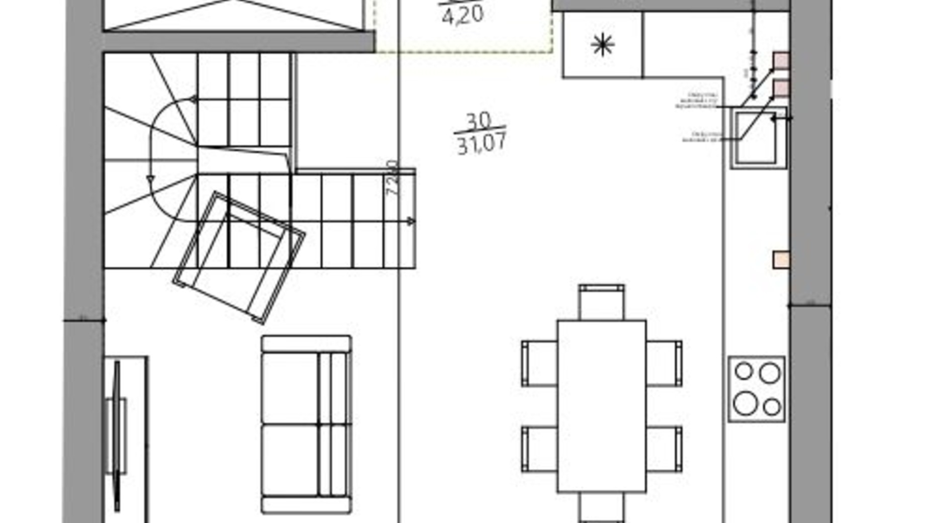 Планування таунхауса в КМ YOND.City 106.49 м², фото 633694