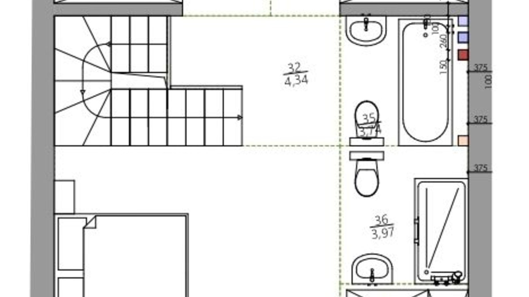 Планування таунхауса в КМ YOND.City 106.49 м², фото 633696